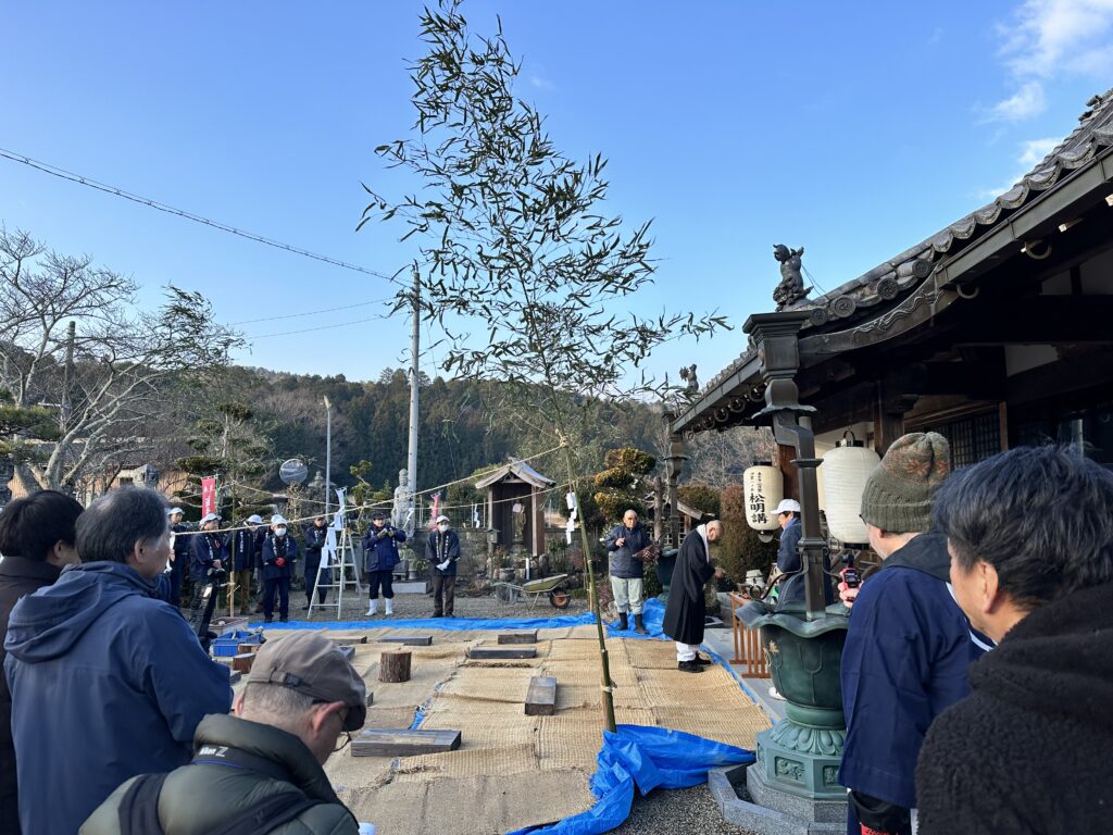 東大寺松明調進事業と名張市議会議員小林まさる