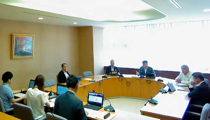 名張市議会議員小林まさるが所属する産業建設委員会の様子