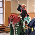 瀬古口稲荷神社獅子神楽保存会の獅子舞
