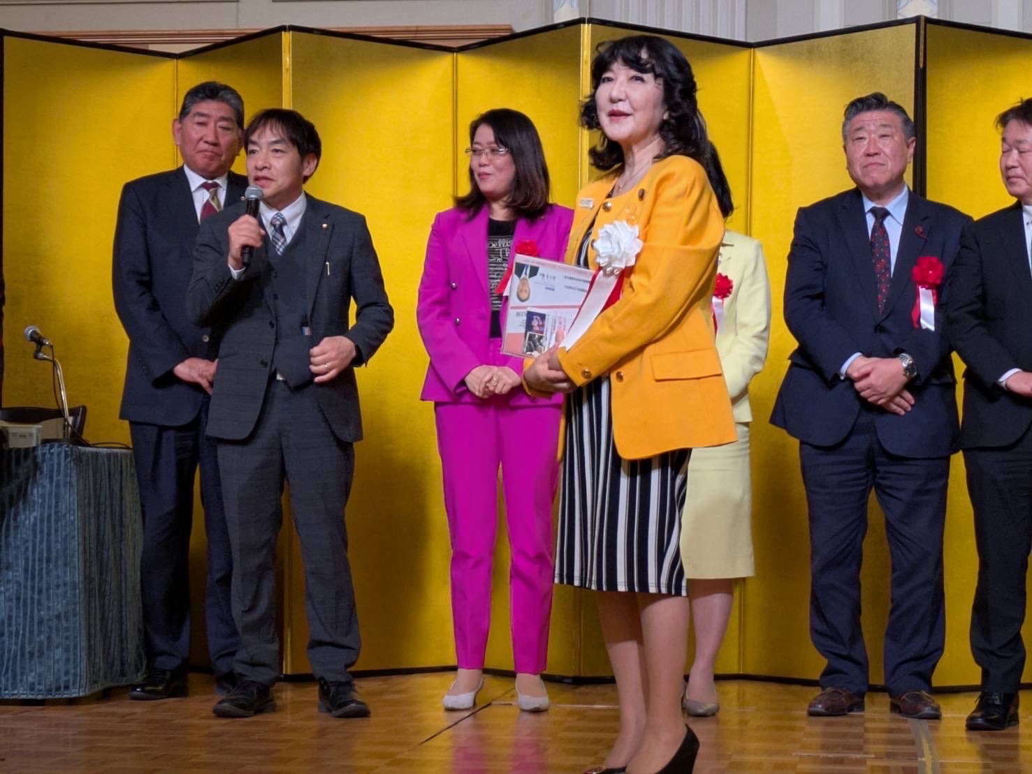 片山さつき参議院議員のパーティー